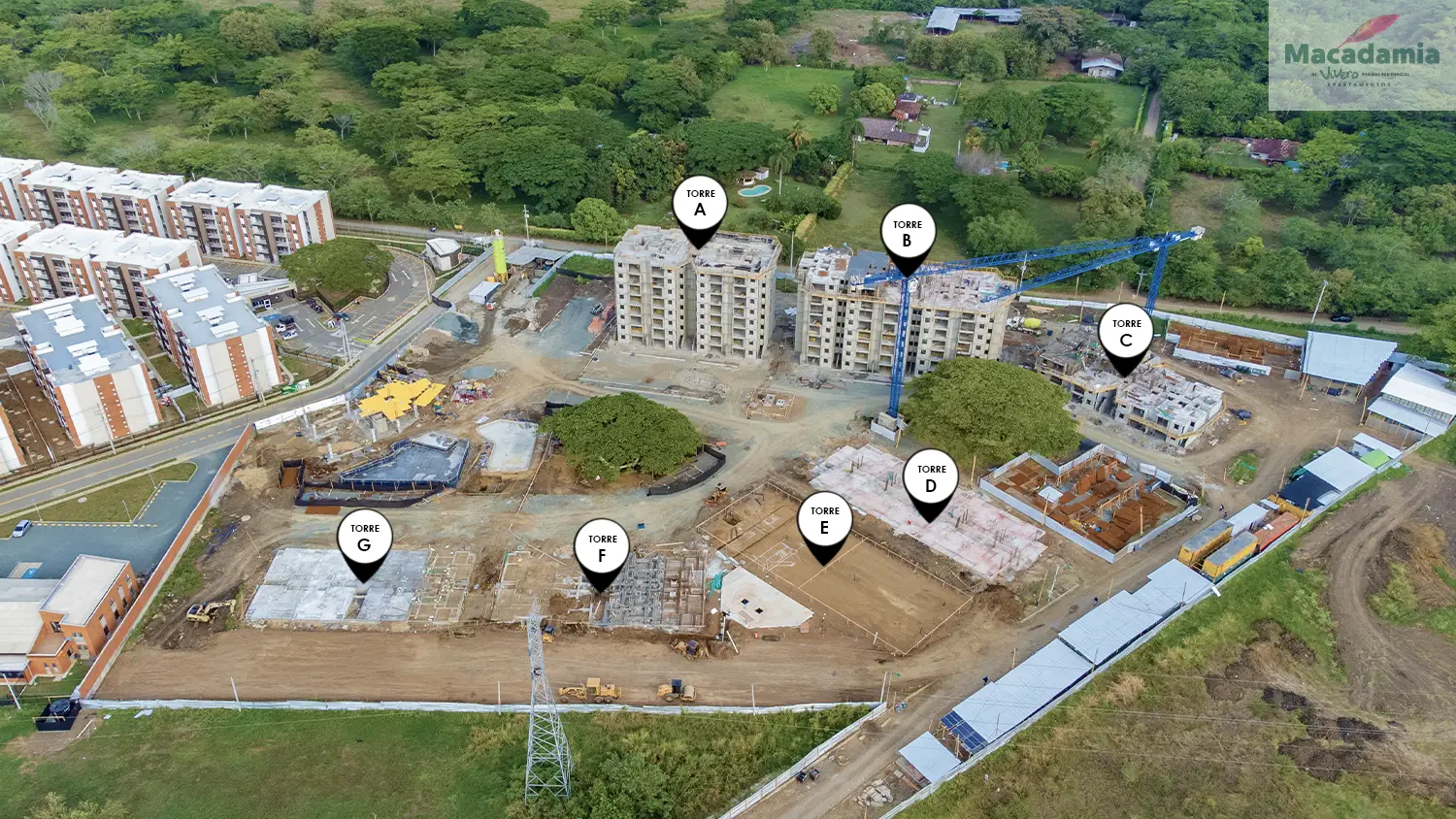 Foto del proyecto en avance de obra Agosto de 2025