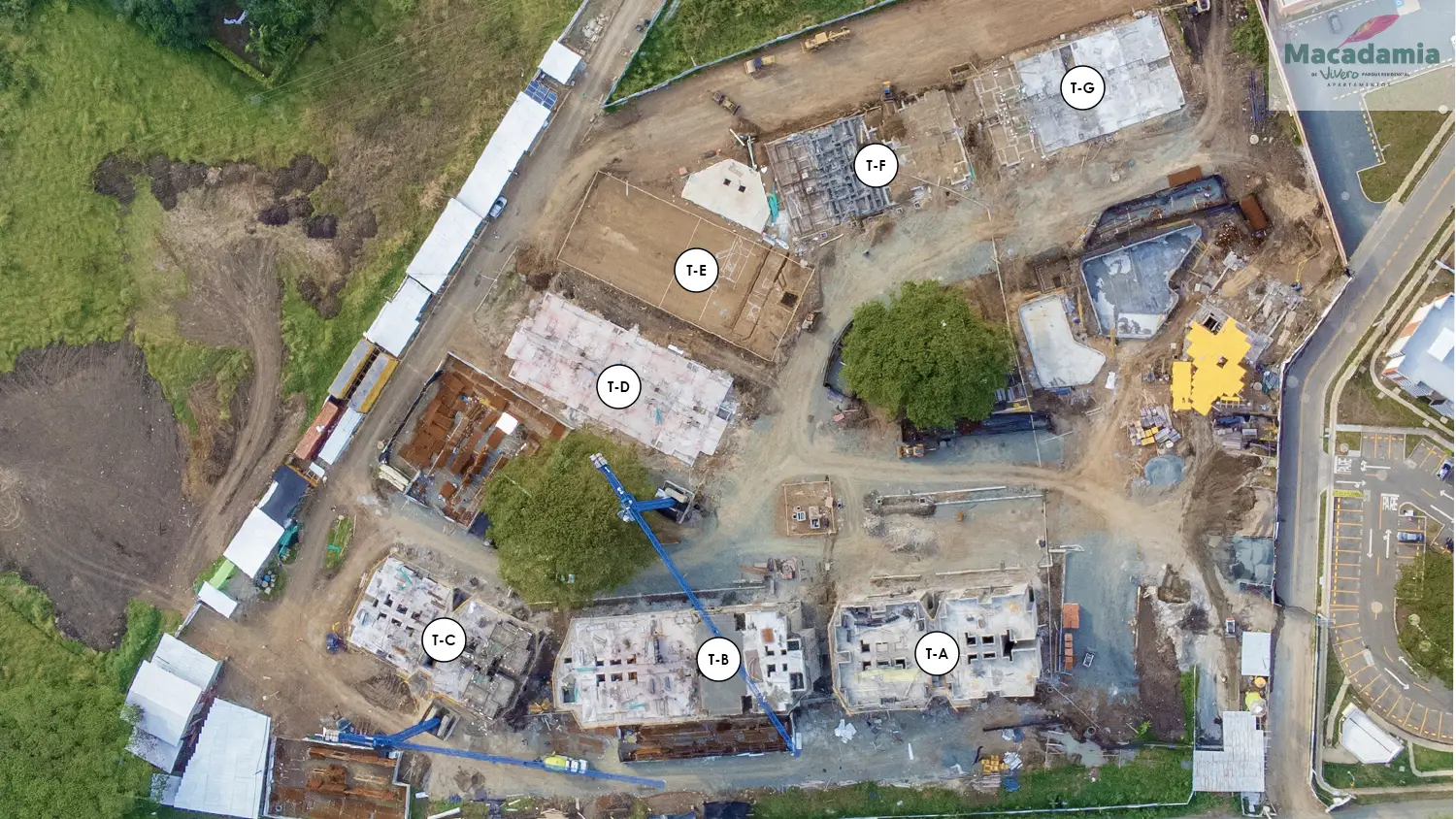 Foto del proyecto en avance de obra Agosto de 2025