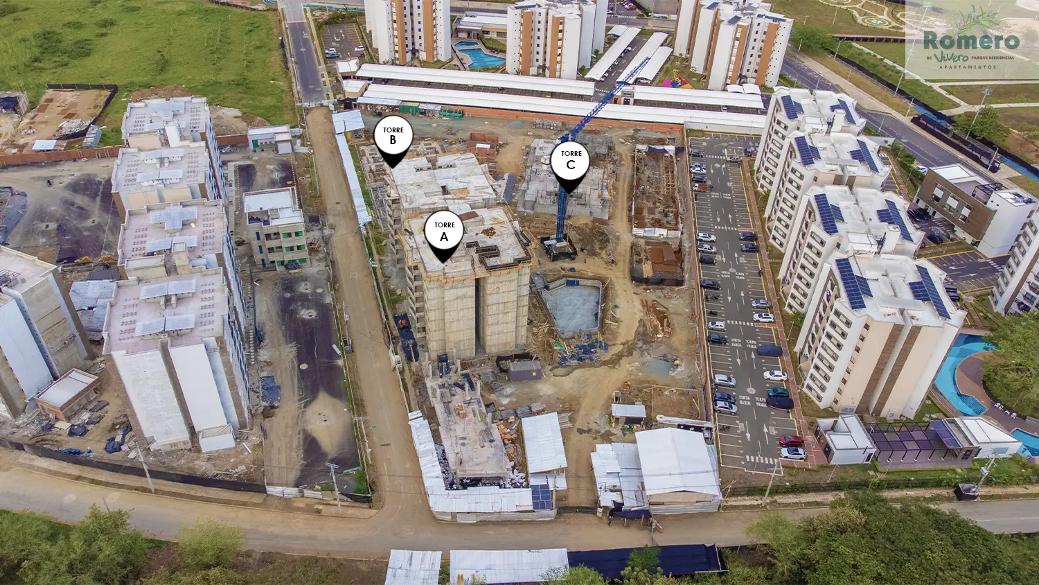 Foto del proyecto en avance de obra Agosto de 2025