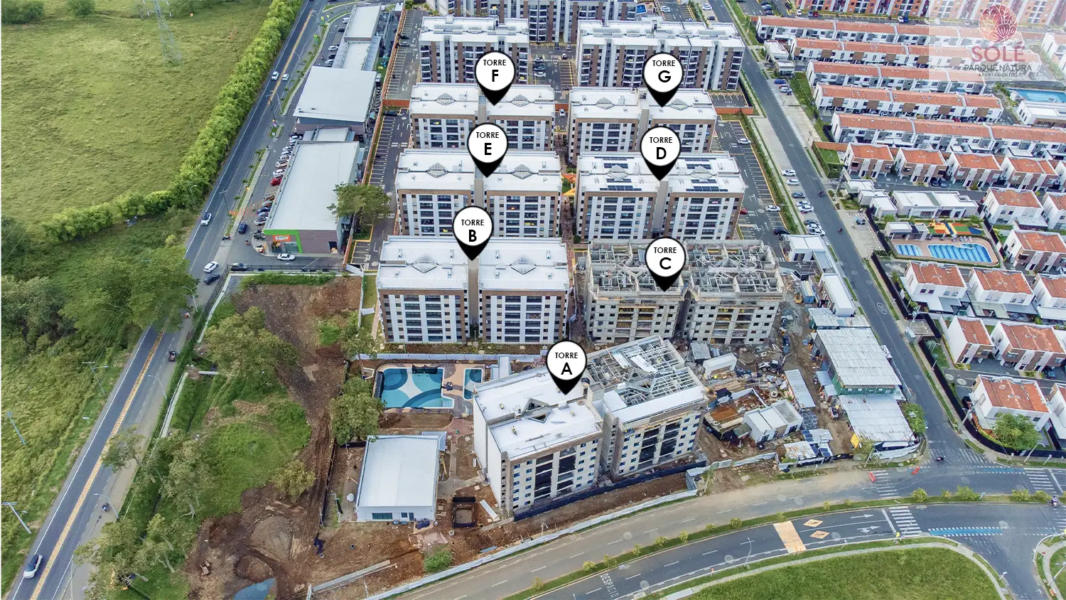 Foto del proyecto en avance de obra Agosto de 2025