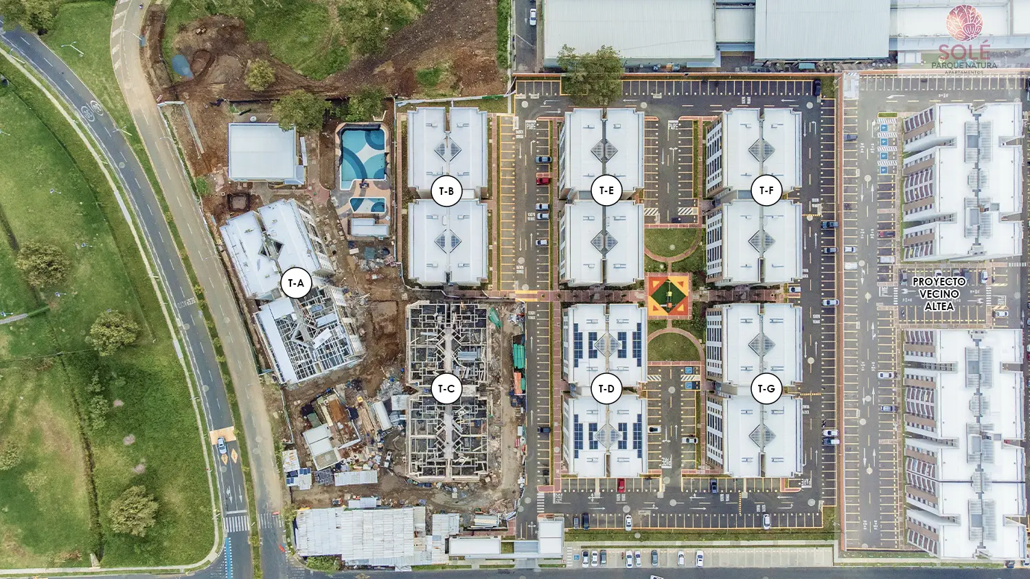 Foto del proyecto en avance de obra Agosto de 2025