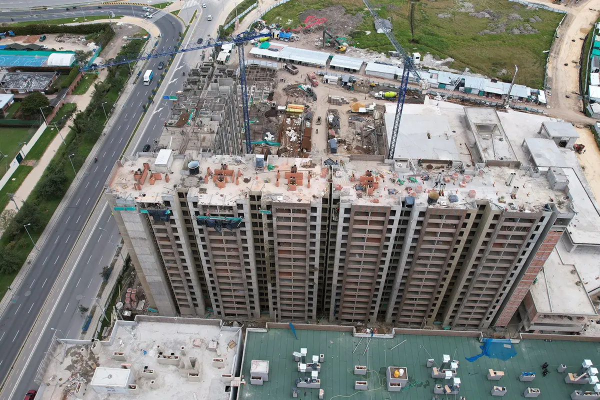 Foto del proyecto Áuriga Living en avance de obra agosto de 2025
