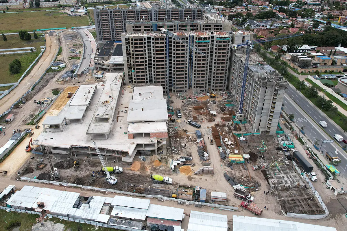 Foto del proyecto Áuriga Living en avance de obra agosto de 2025