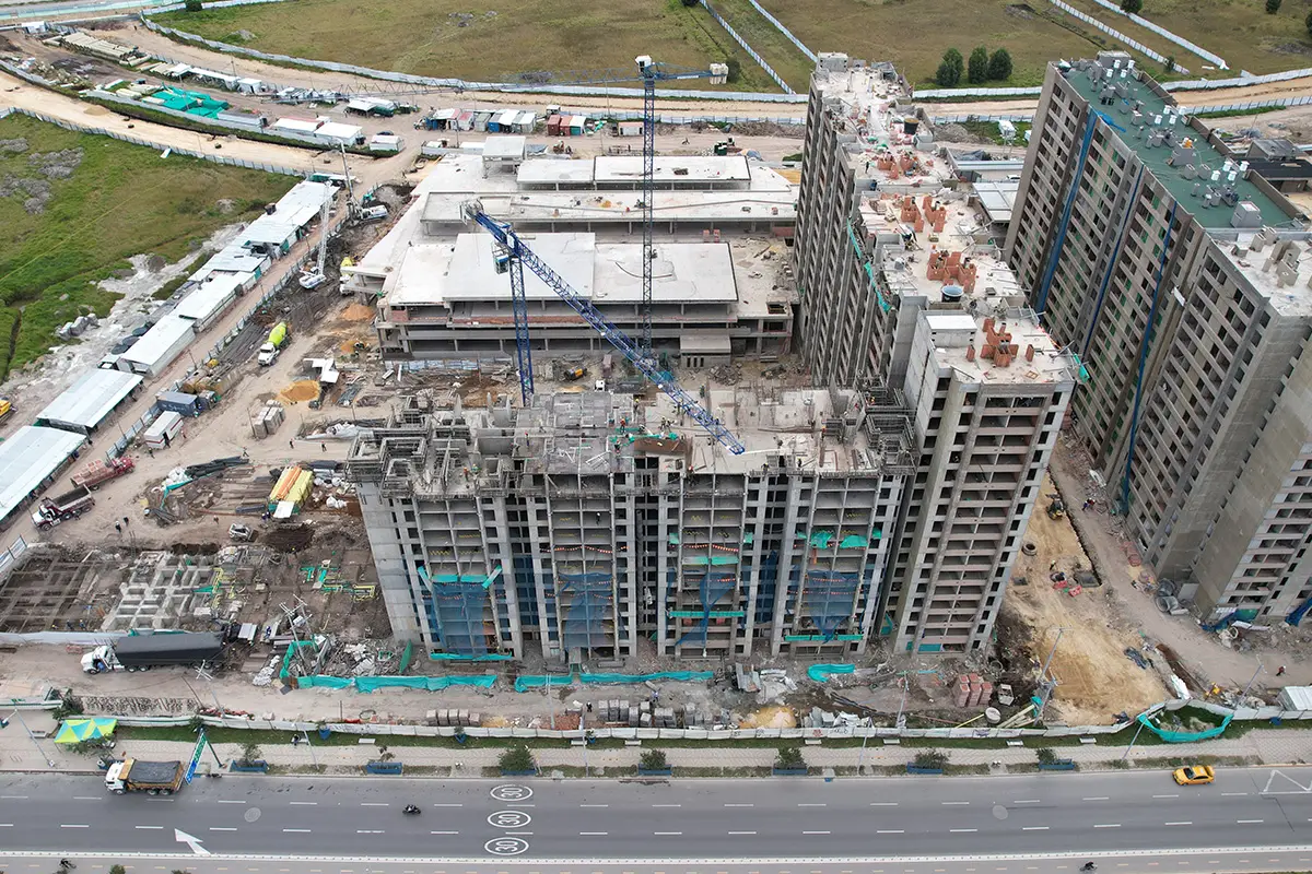Foto del proyecto Áuriga Living en avance de obra agosto de 2025
