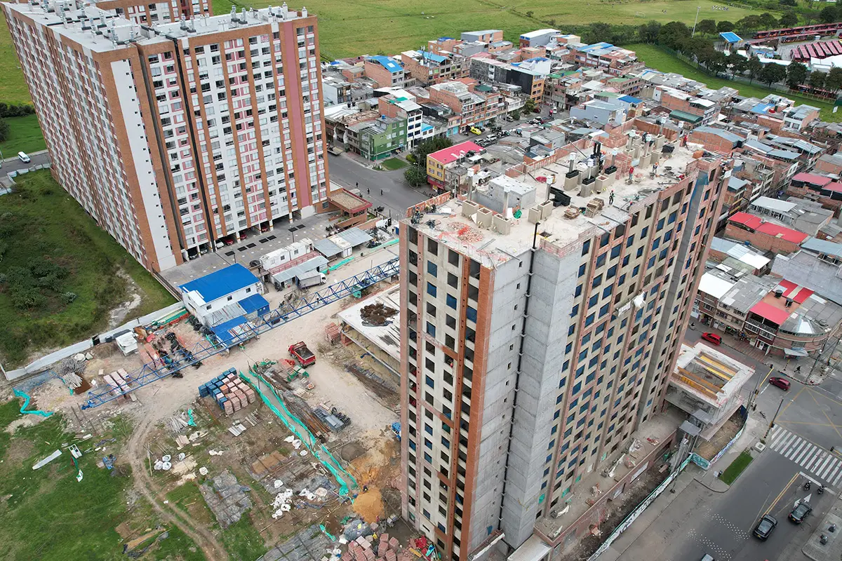 Foto del proyecto Baviera Park en avance de obra agosto de 2025