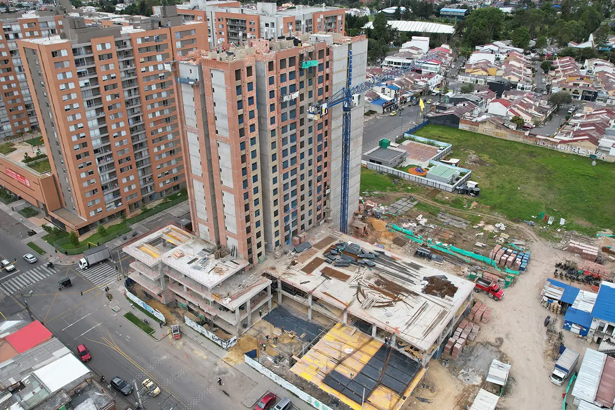 Foto del proyecto Baviera Park en avance de obra agosto de 2025