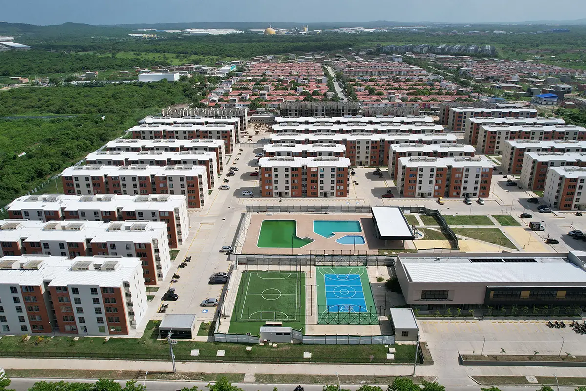 Foto del proyecto Bonavento en avance de obra agosto de 2025