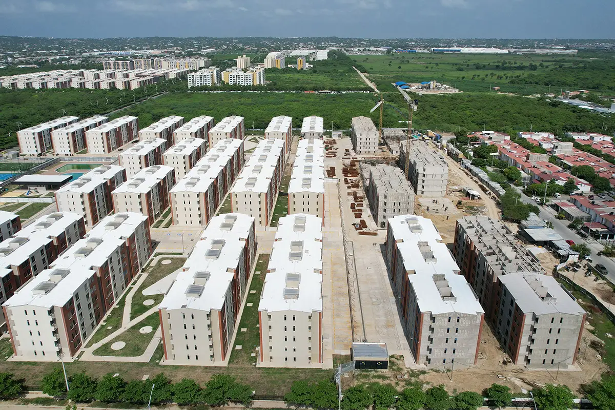 Foto del proyecto Bonavento en avance de obra agosto de 2025