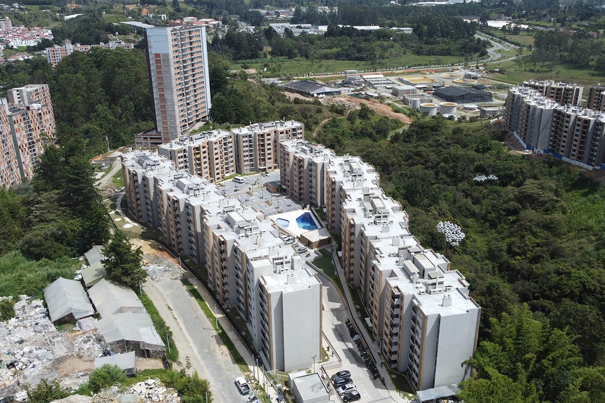 Foto del proyecto Bosque Ceibal en avance de obra agosto de 2025
