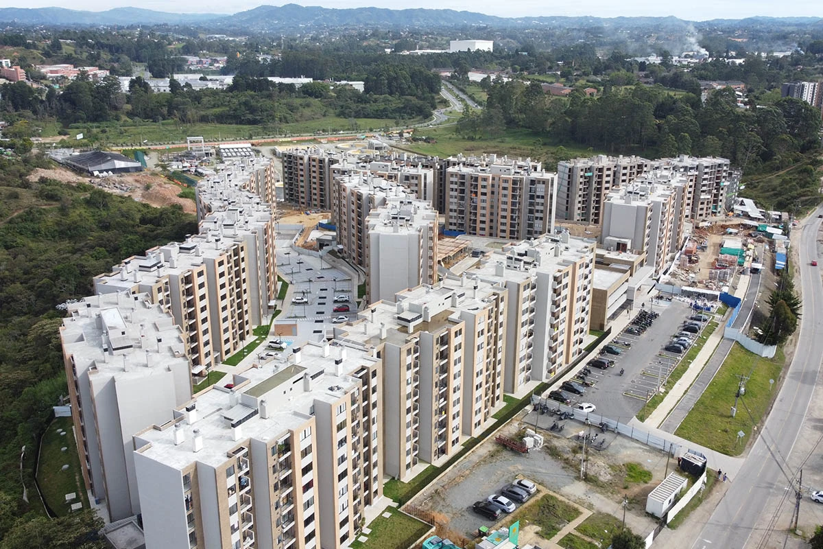 Foto del proyecto Bosque Robledal en avance de obra agosto de 2025