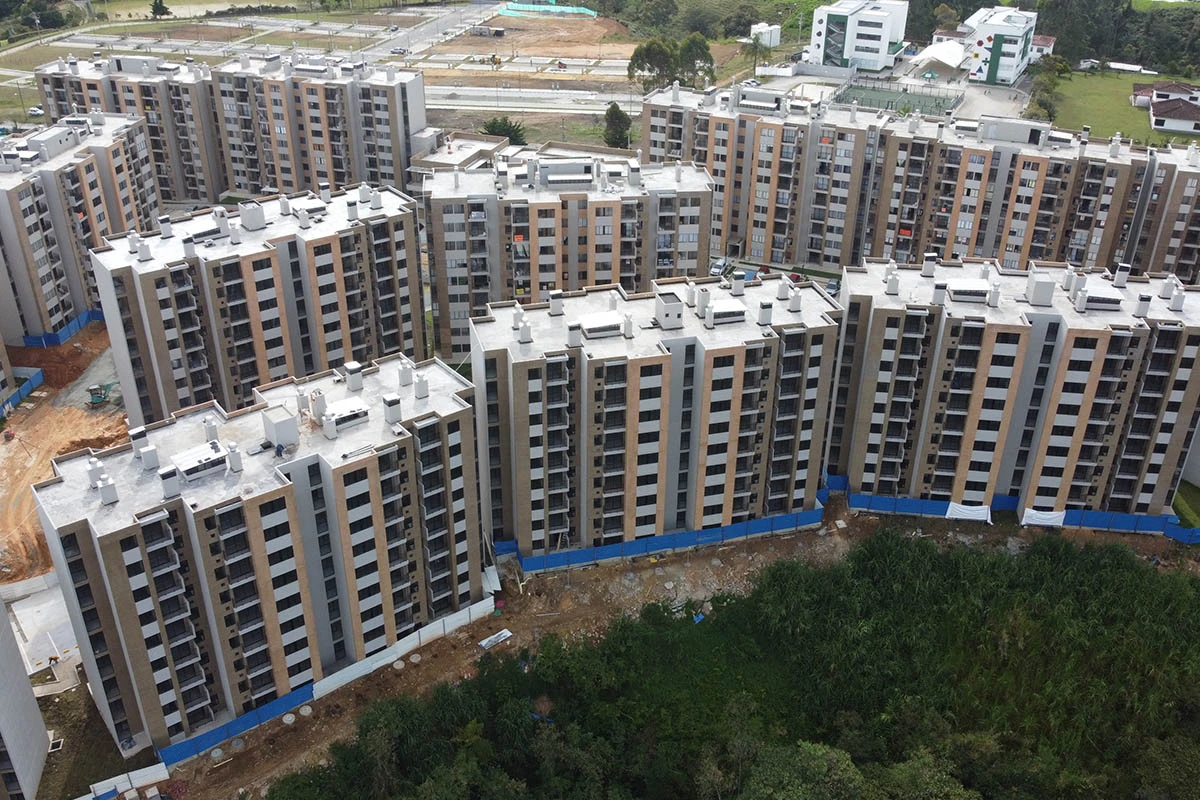 Foto del proyecto Bosque Robledal en avance de obra agosto de 2025