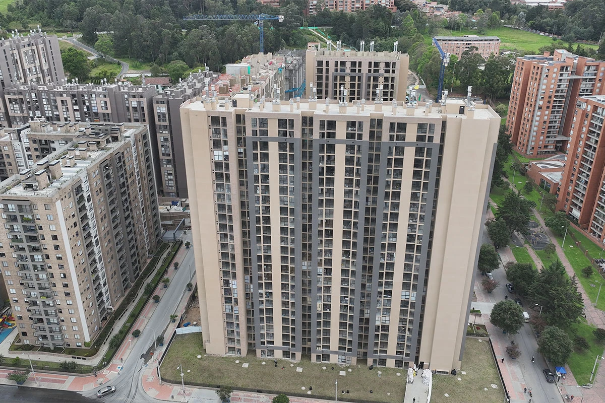 Foto del proyecto Buenavista Living en avance de obra agosto de 2025