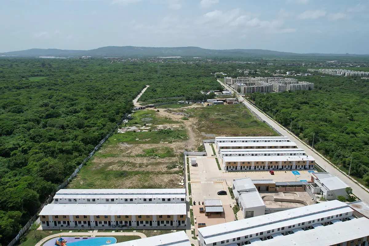 Foto del proyecto Casas de Portobelo en avance de obra agosto de 2025