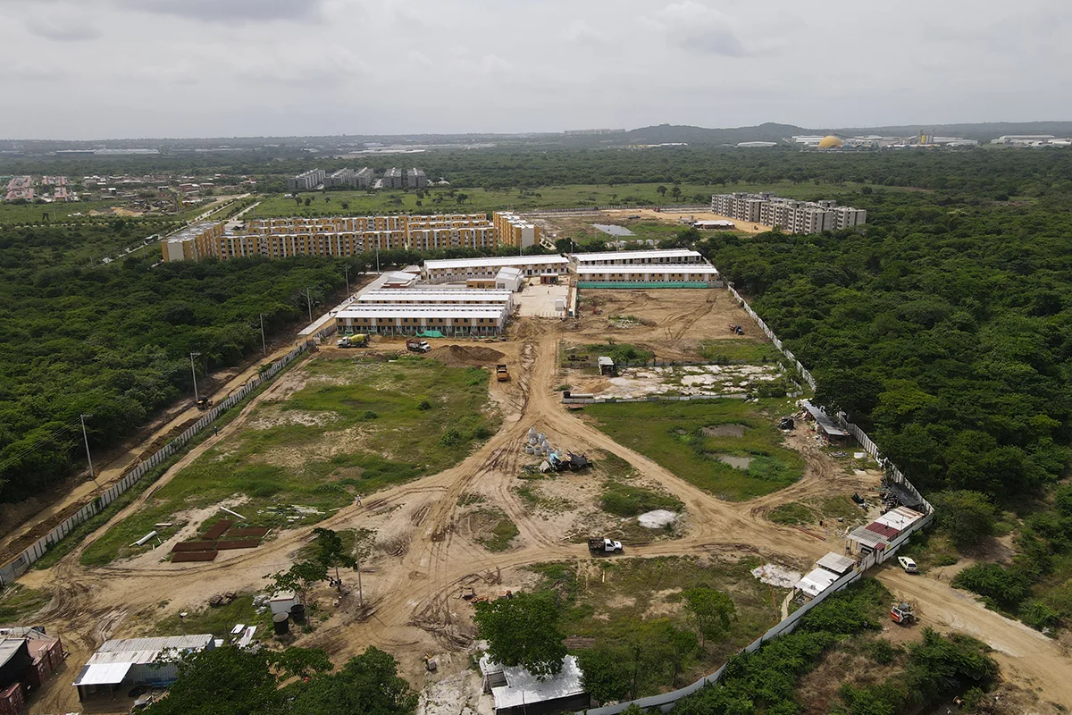 Foto del proyecto Casas de Portobelo en avance de obra Agosto de 2024