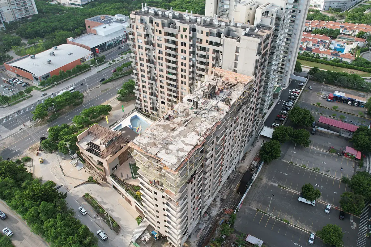  Foto del proyecto Castellana 51 en avance de obra agosto de 2025