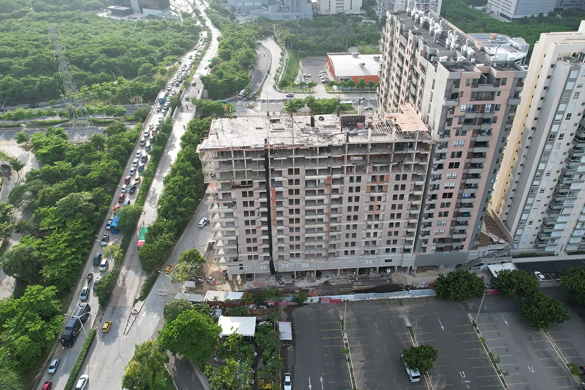  Foto del proyecto Castellana 51 en avance de obra agosto de 2025