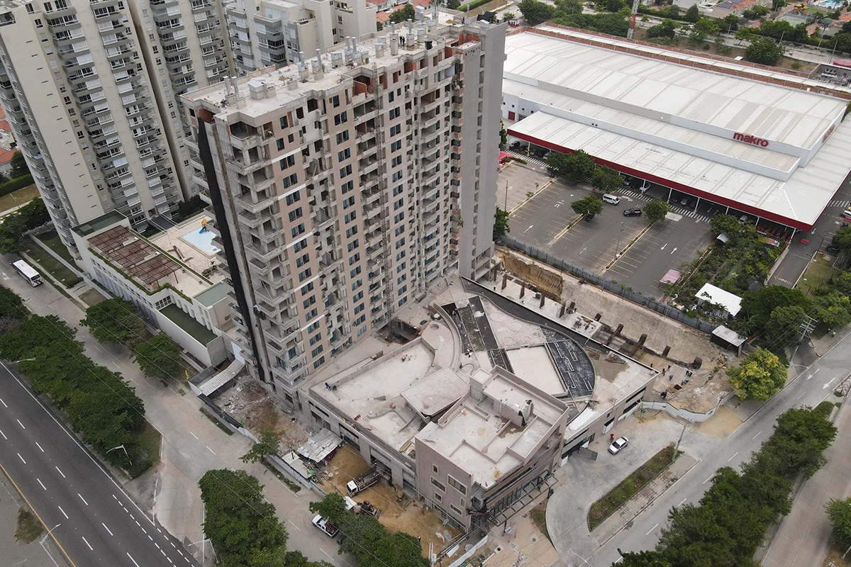  Foto del proyecto Castellana 51 en avance de obra Agosto de 2024