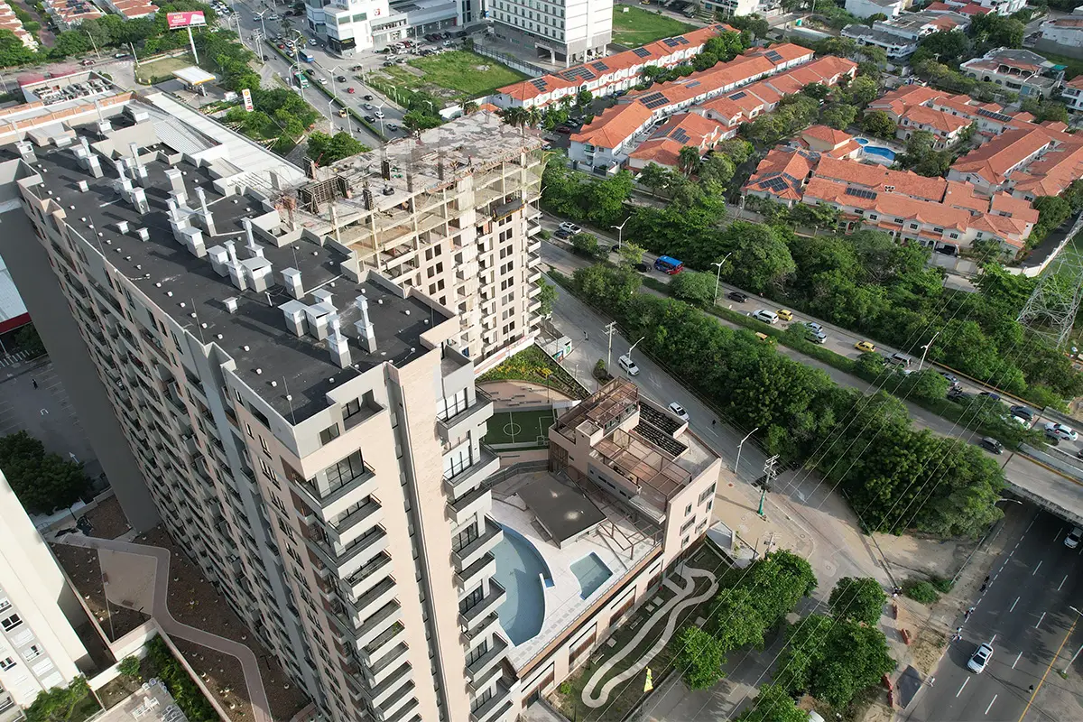  Foto del proyecto Castellana 51 en avance de obra agosto de 2025