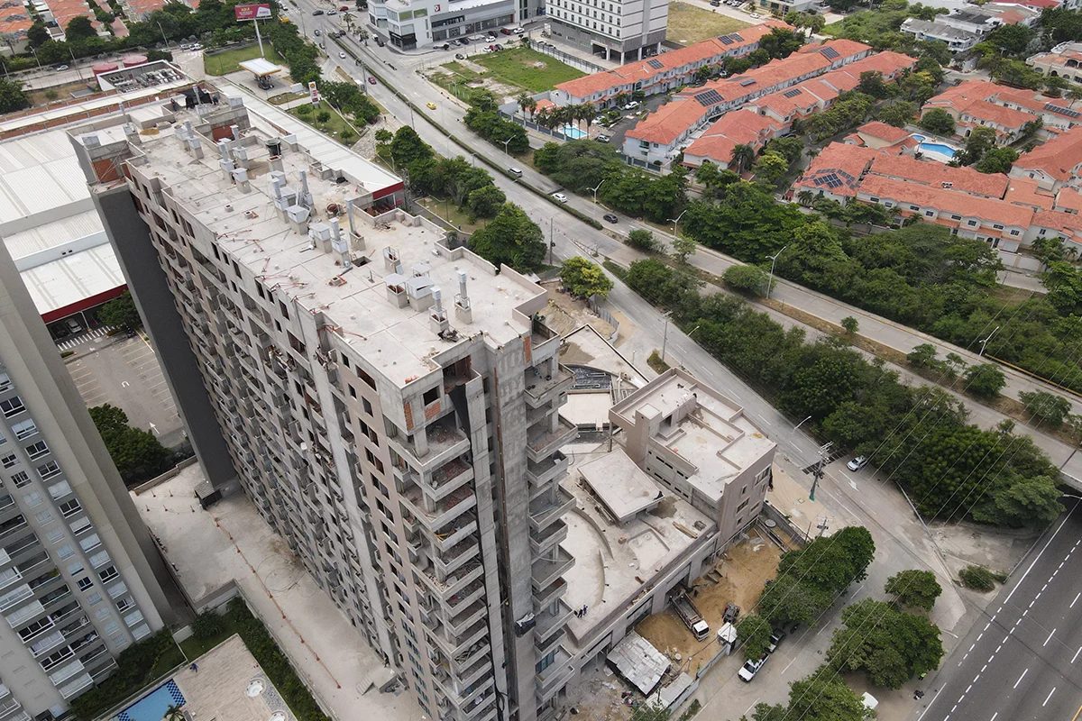  Foto del proyecto Castellana 51 en avance de obra Agosto de 2024