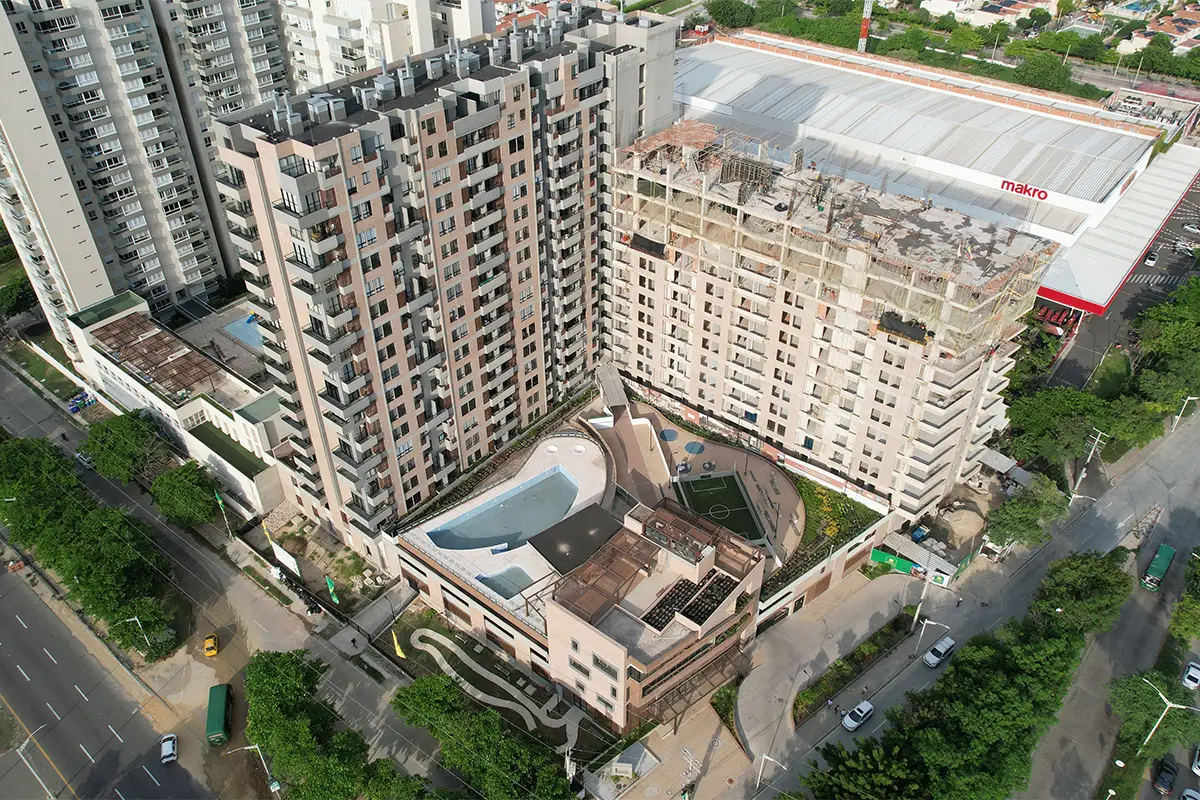  Foto del proyecto Castellana 51 en avance de obra agosto de 2025