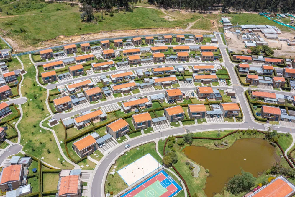 Foto del proyecto Entrelomas en avance de obra agosto de 2025