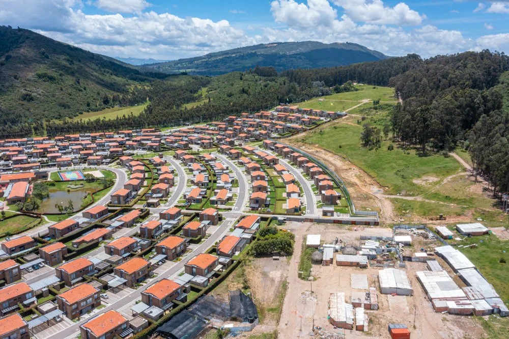 Foto del proyecto Entrelomas en avance de obra agosto de 2025