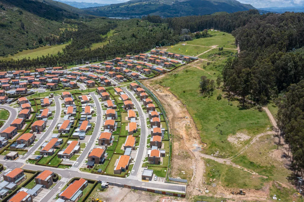 Foto del proyecto Entrelomas en avance de obra agosto de 2025
