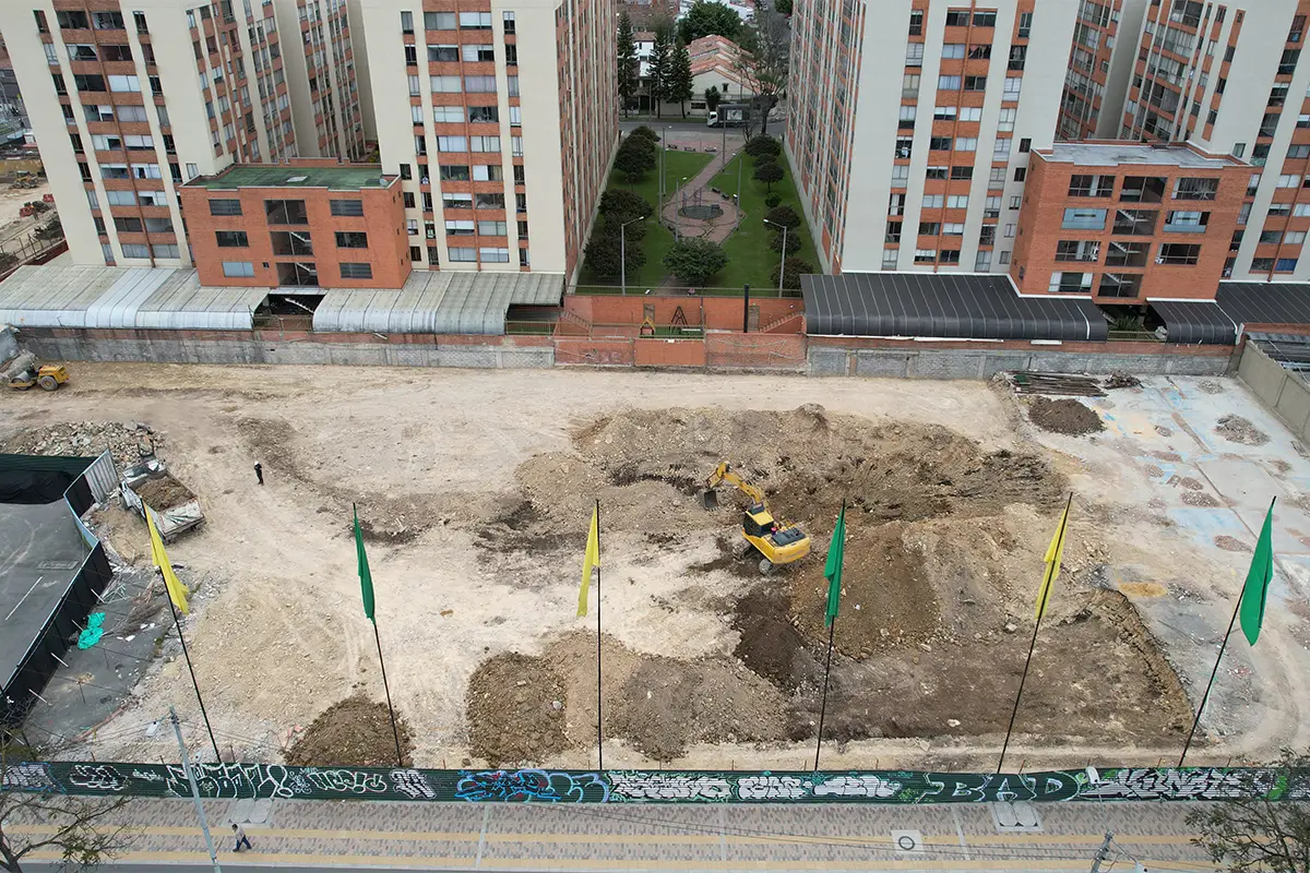 Foto del proyecto La Floresta Living en avance de obra agosto de 2025