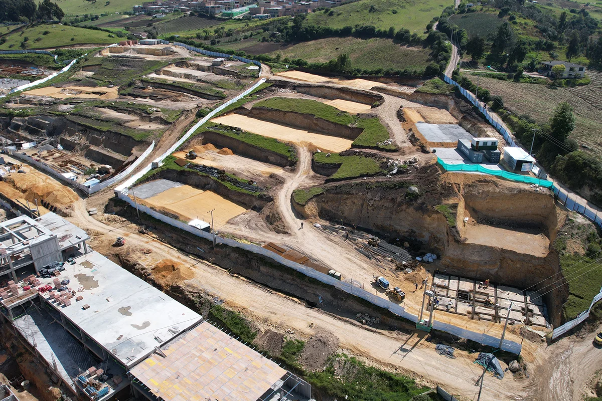 Foto del proyecto Las Violetas en avance de obra Agosto de 2024