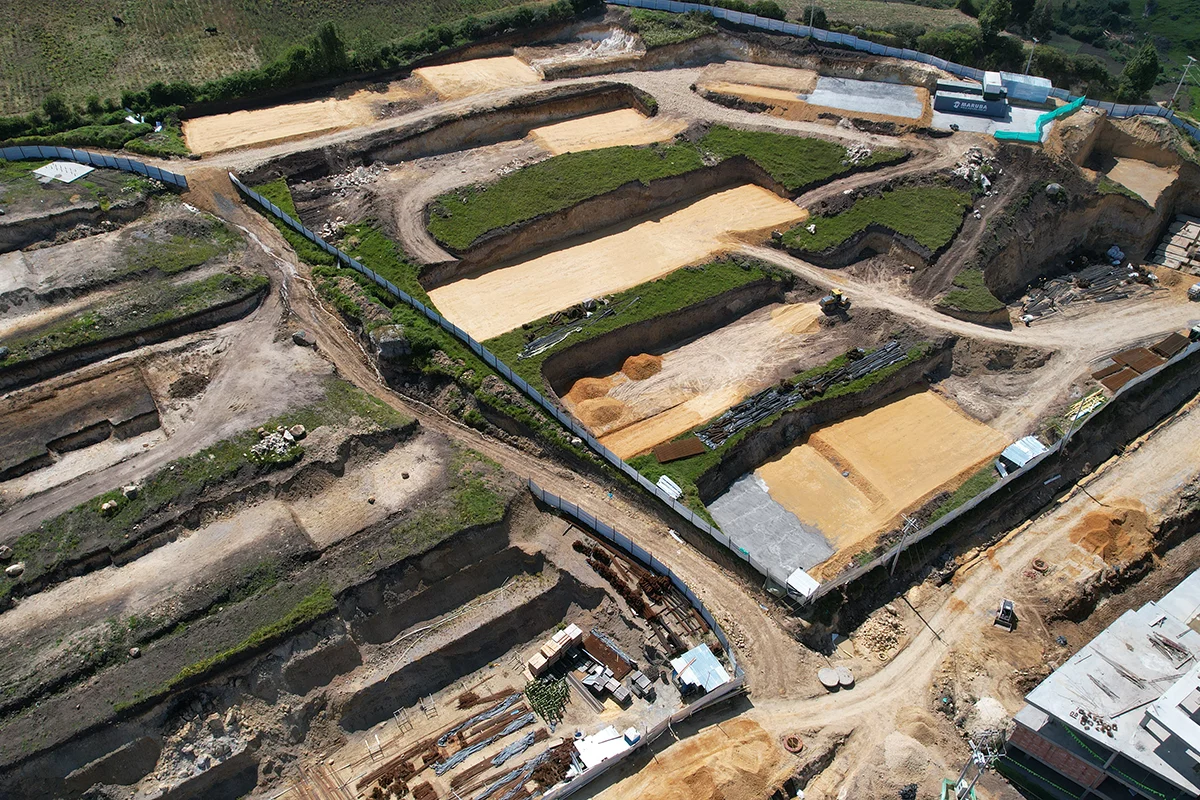 Foto del proyecto Las Violetas en avance de obra Agosto de 2024