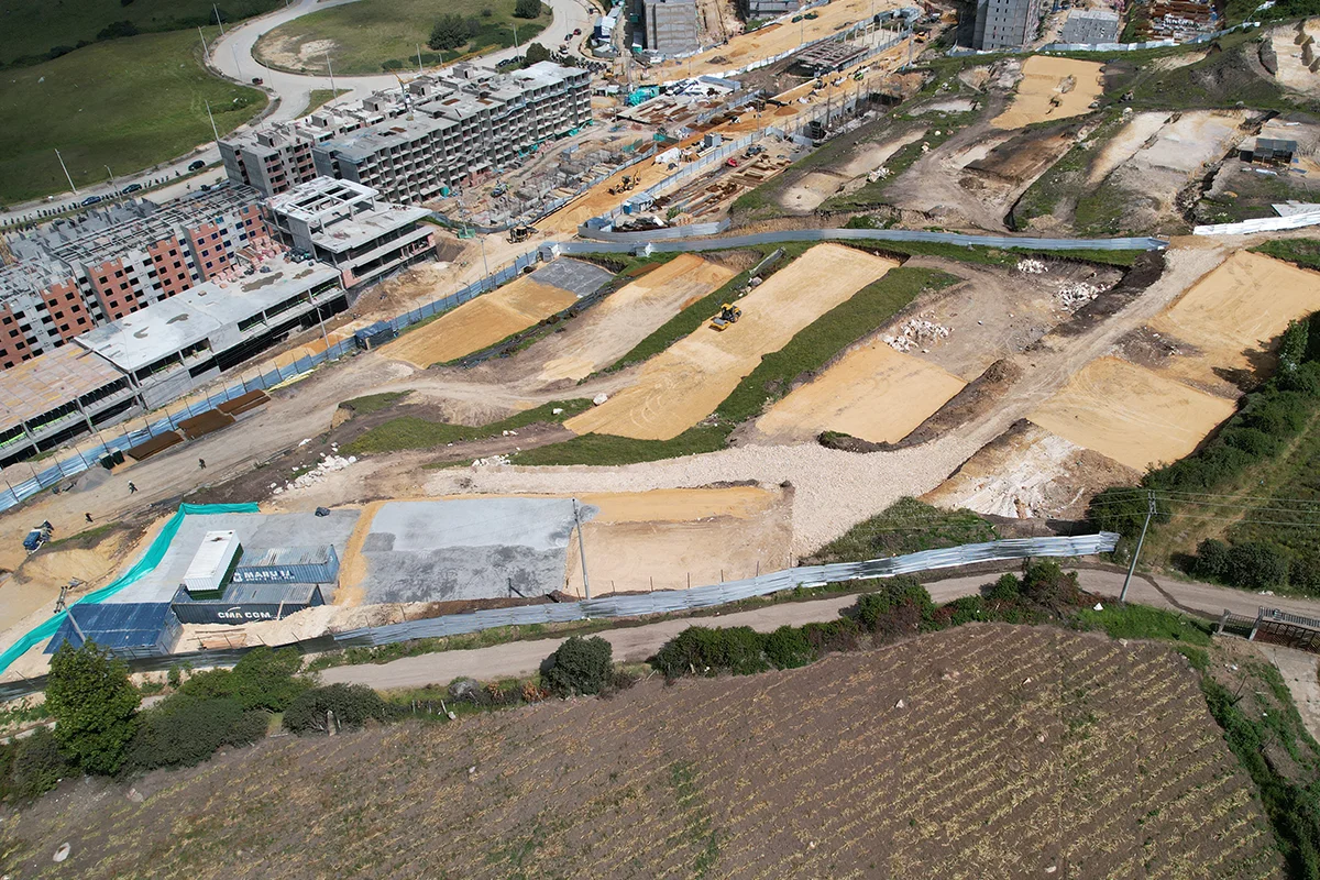 Foto del proyecto Las Violetas en avance de obra Agosto de 2024