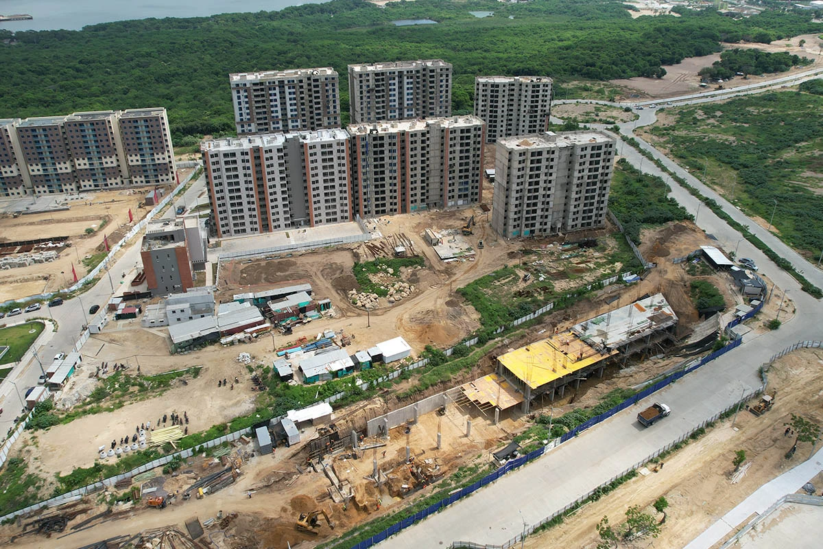 Foto del proyecto Malta en avance de obra agosto de 2025