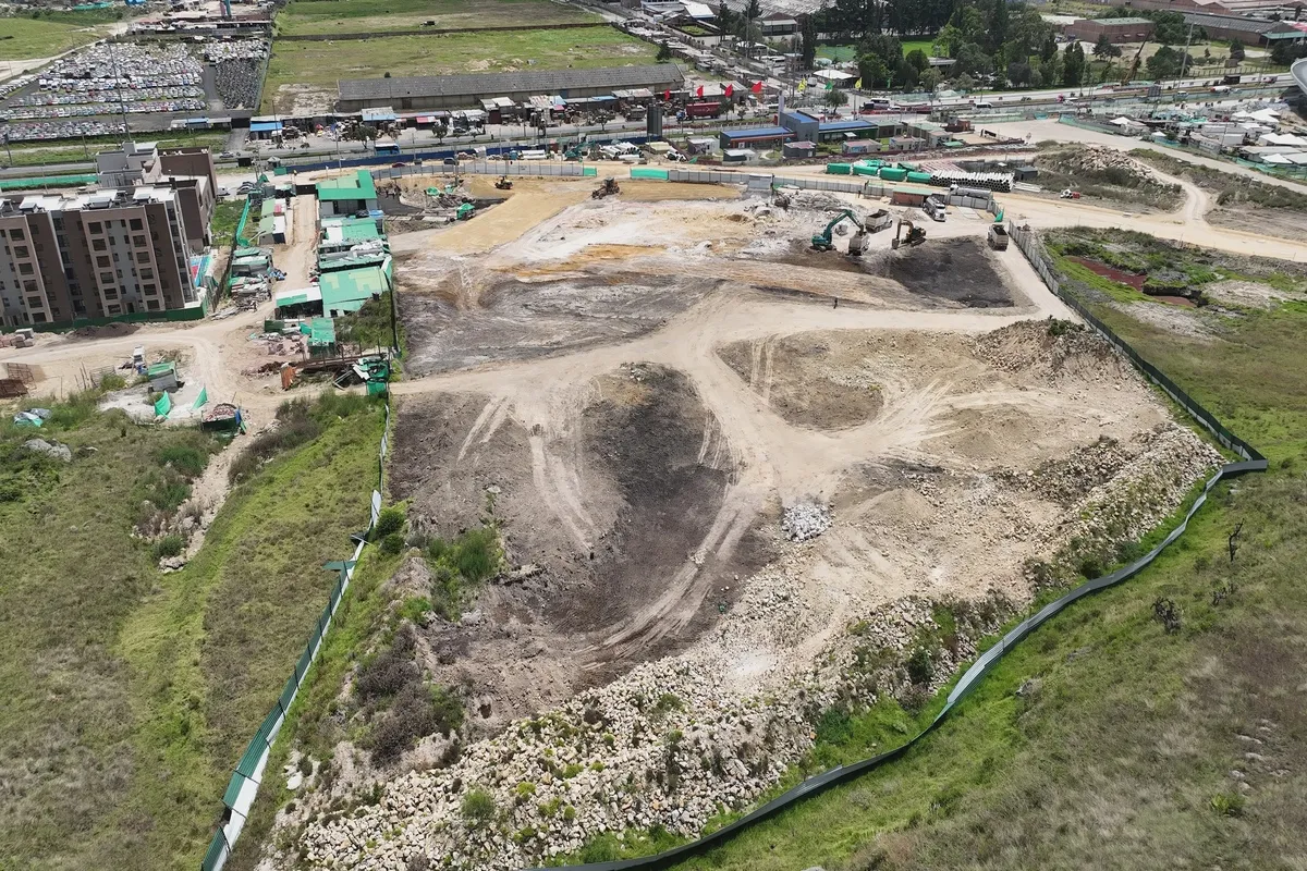 Foto del proyecto Parques del vínculo en avance de obra agosto de 2025