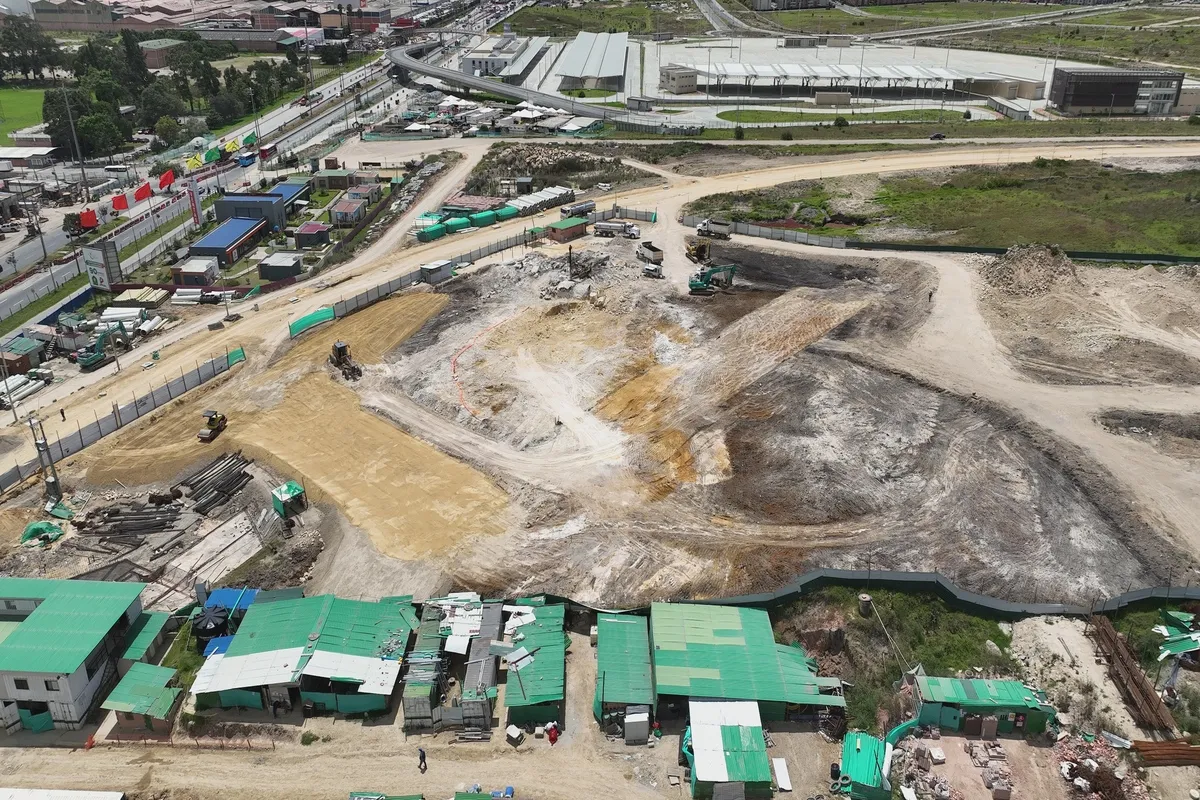 Foto del proyecto Parques del vínculo en avance de obra agosto de 2025