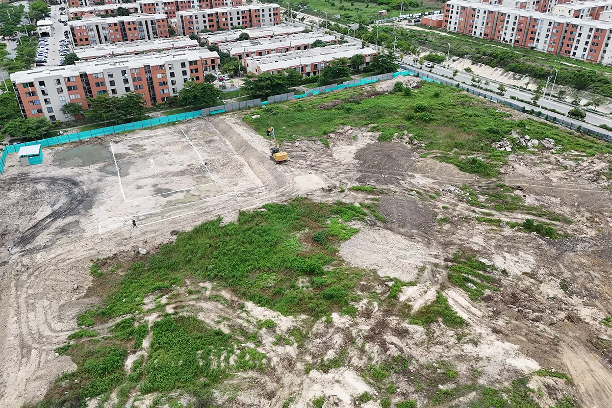Foto del proyecto Puerto Campana en avance de obra agosto del 2025