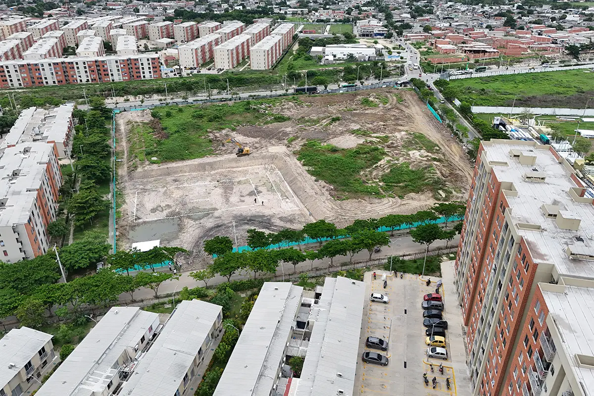 Foto del proyecto Puerto Campana en avance de obra agosto del 2025