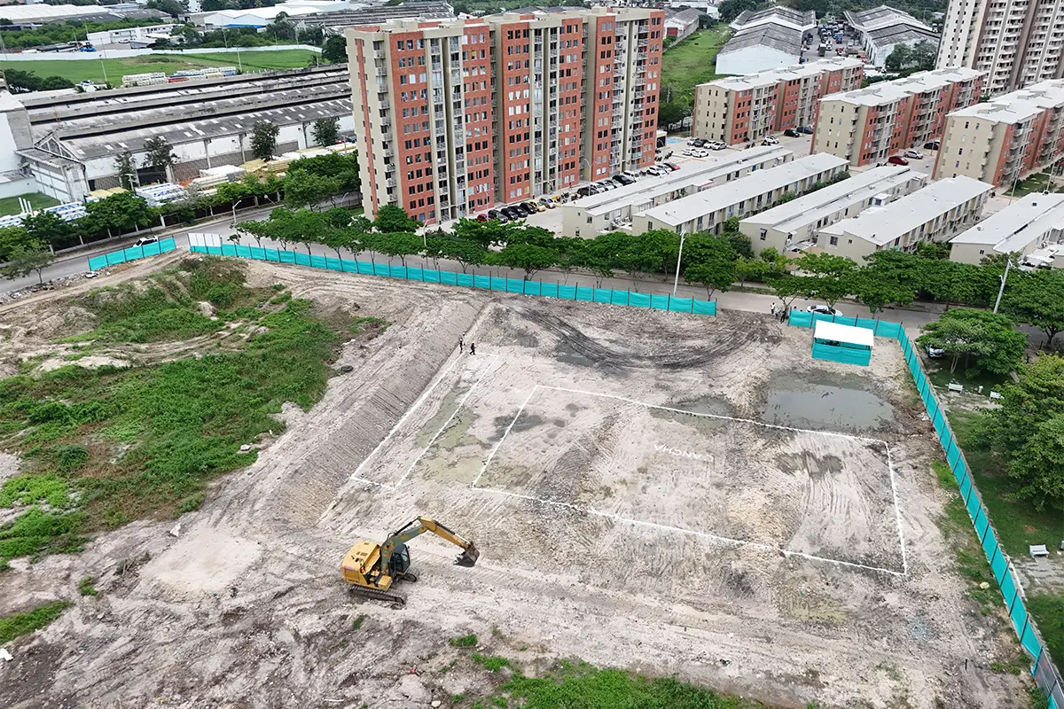 Foto del proyecto Puerto Campana en avance de obra agosto del 2025