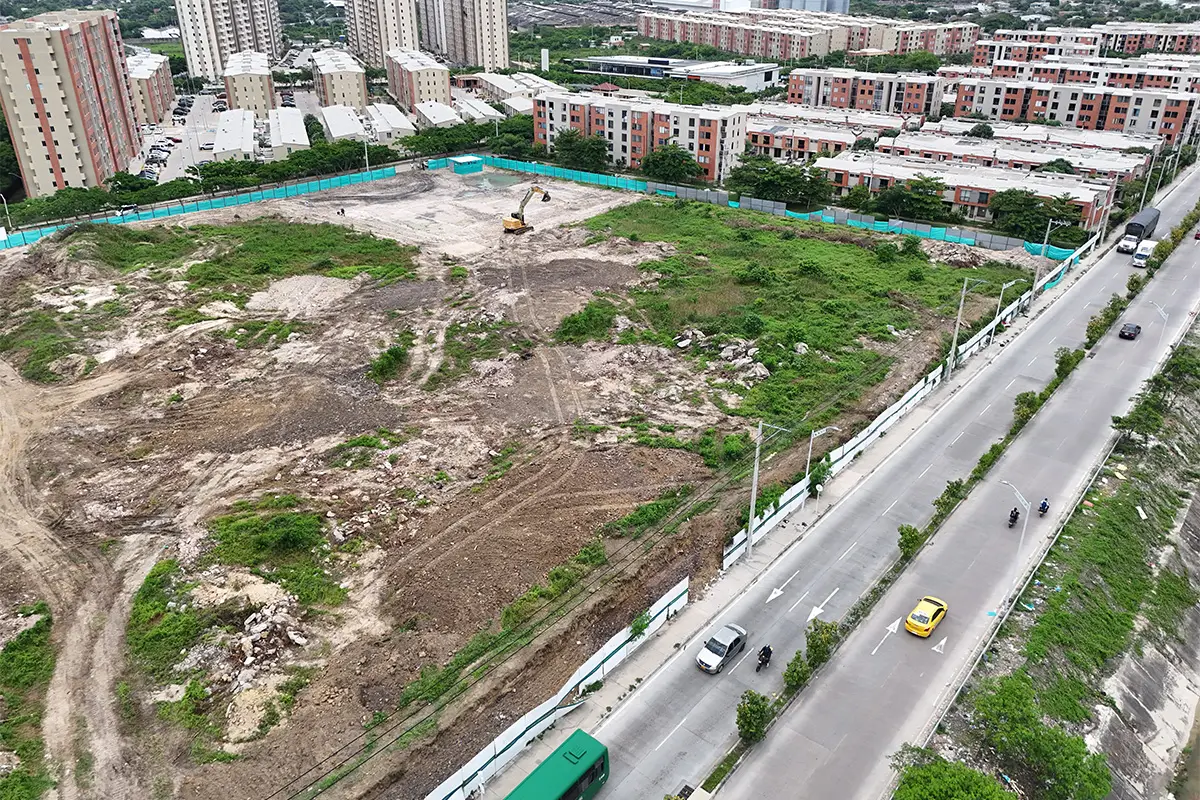 Foto del proyecto Puerto Campana en avance de obra agosto del 2025
