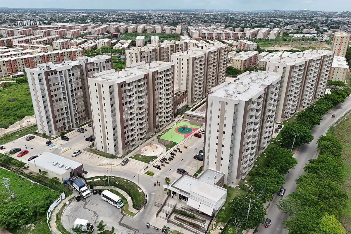 Foto del proyecto Puerto Guitarra en avance de obra agosto de 2025