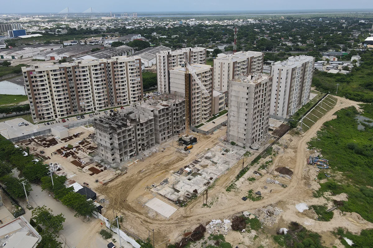  Foto del proyecto Puerto Guitarra en avance de obra Agosto de 2024