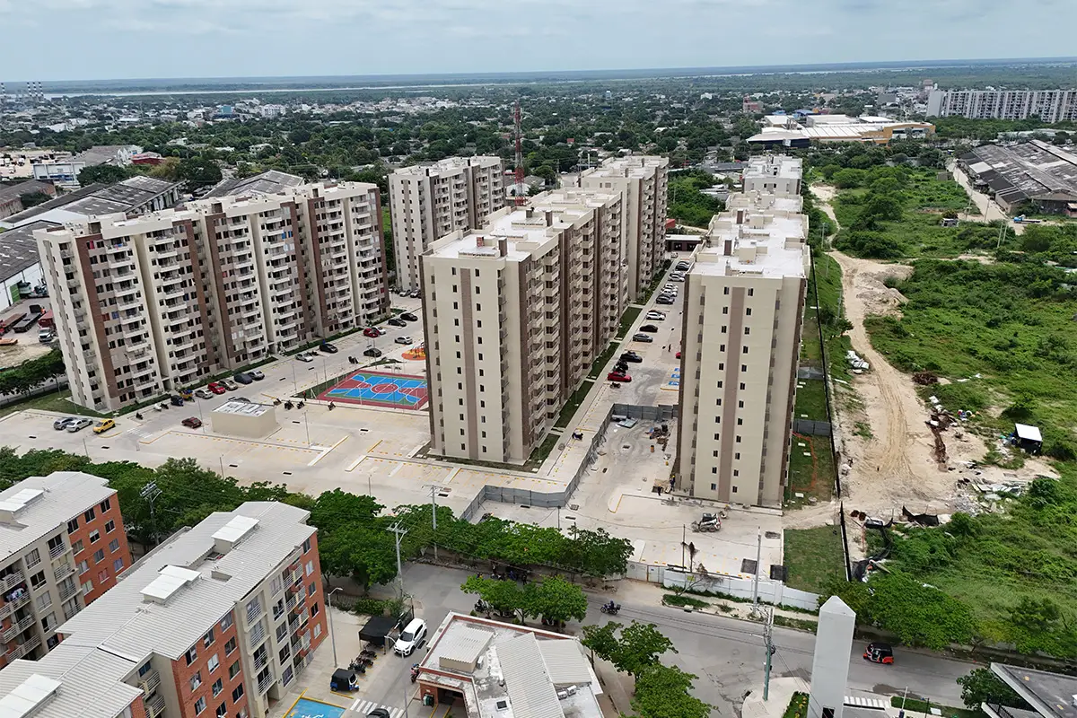 Foto del proyecto Puerto Guitarra en avance de obra agosto de 2025