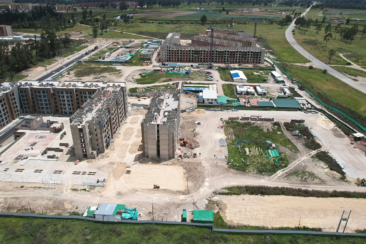  Foto del proyecto Rosa Amatista en avance de obra agosto de 2025