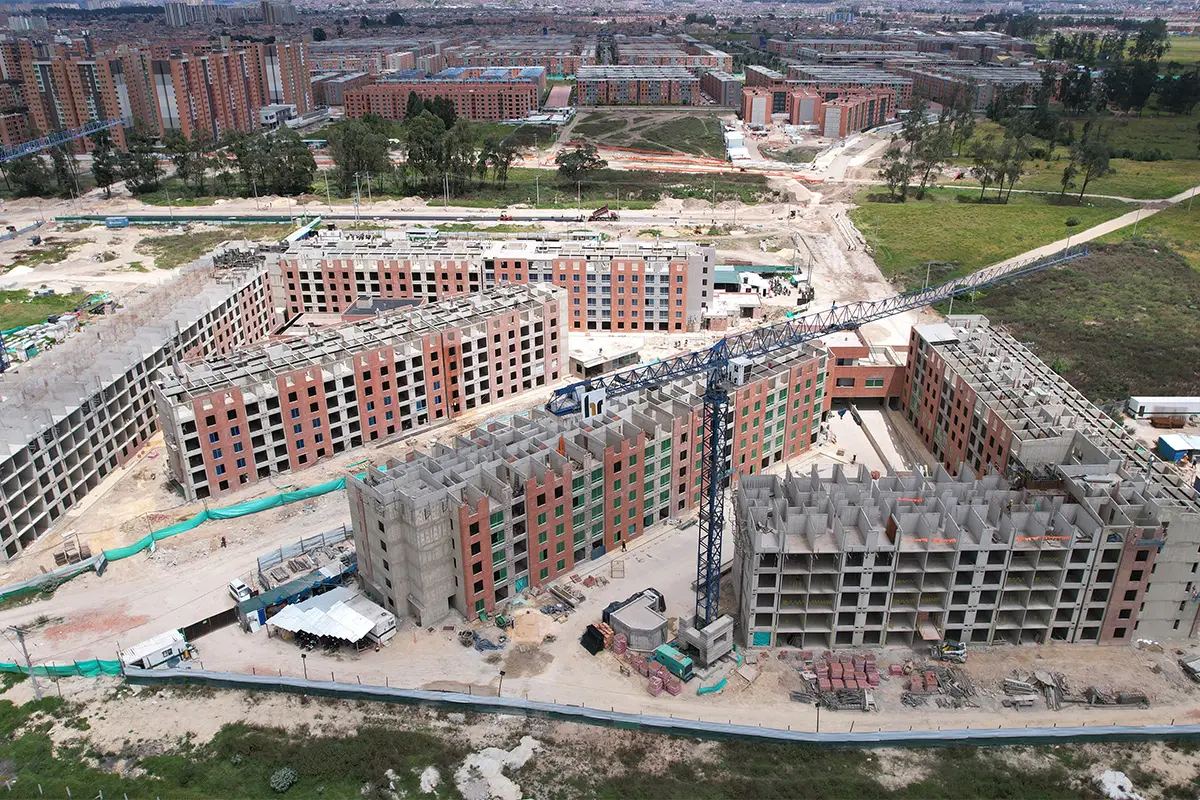 Foto del proyecto Rosa Turquesa en avance de obra agosto de 2025