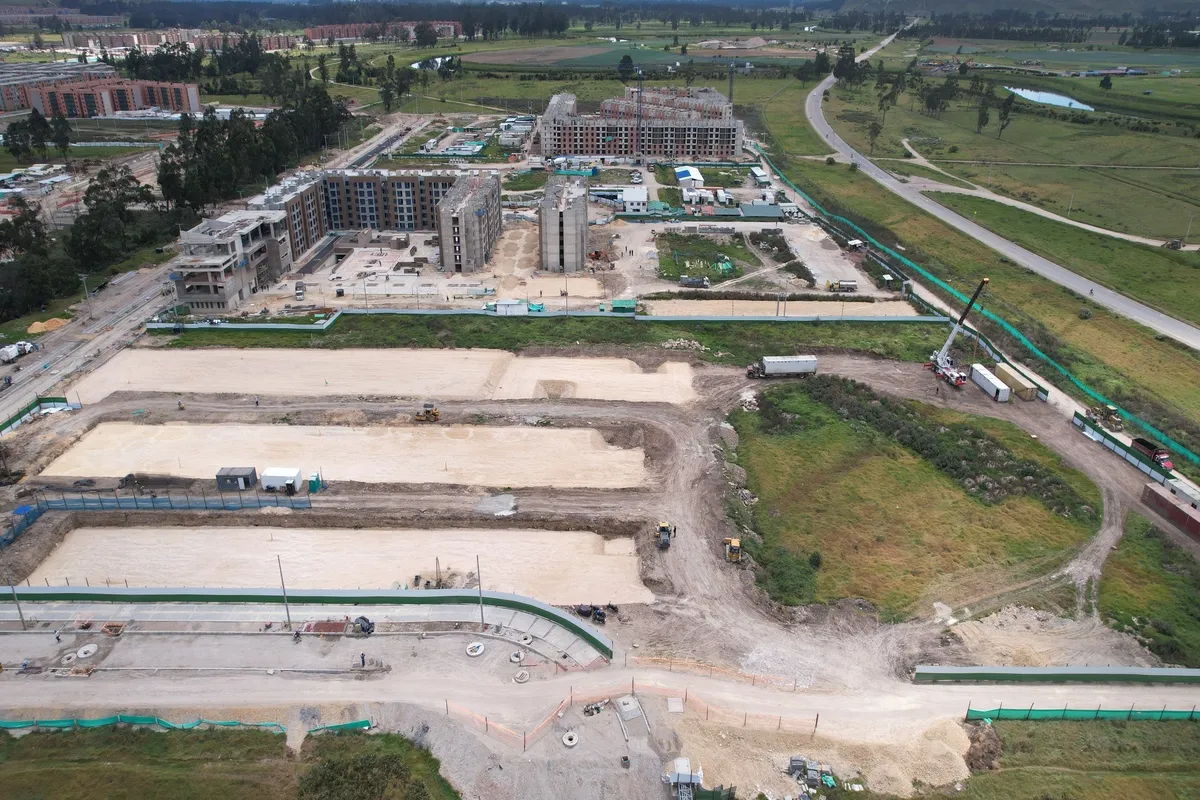 Foto del proyecto Rosa Violeta en avance de obra agosto de 2025