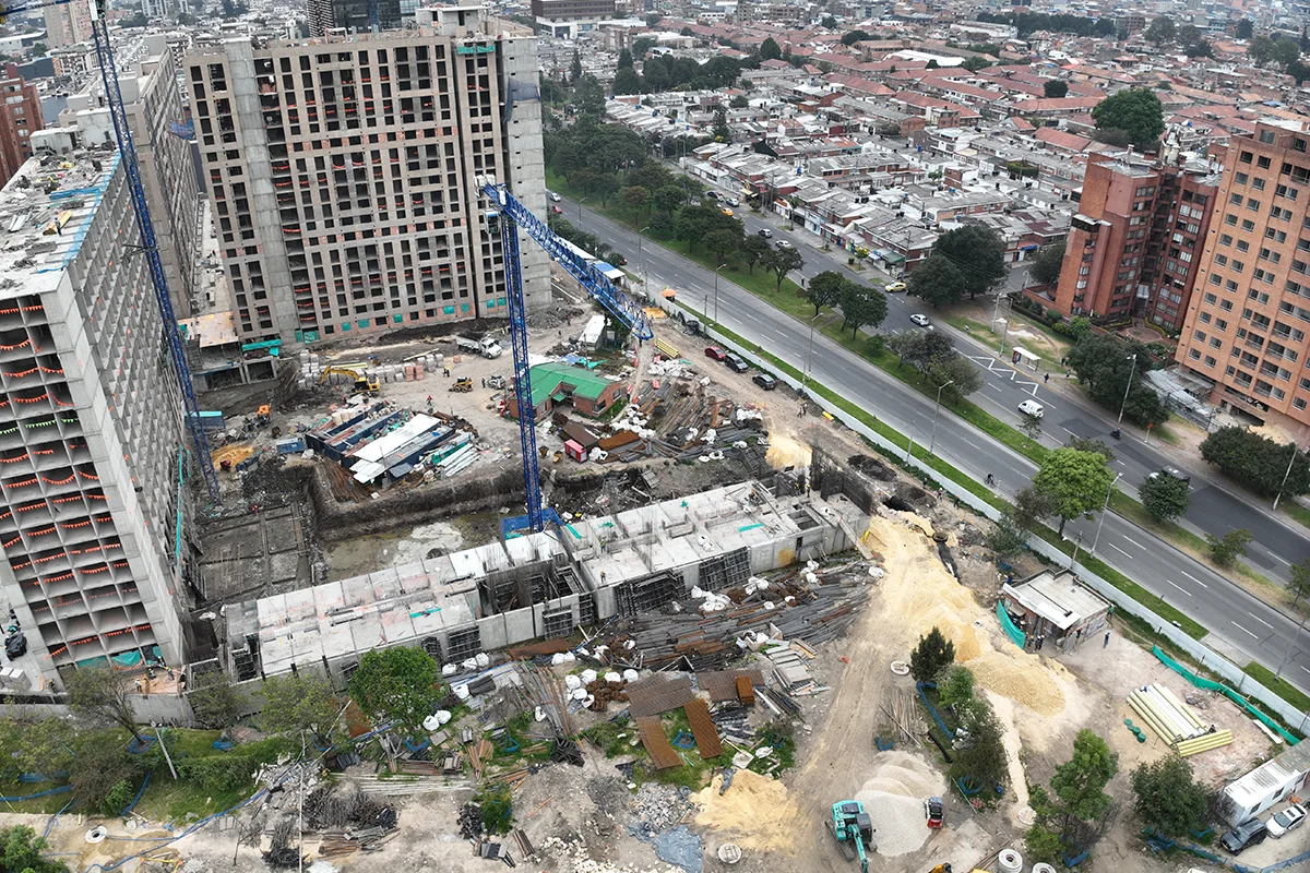 Foto del proyecto Salitre Living en avance de obra Agosto de 2024