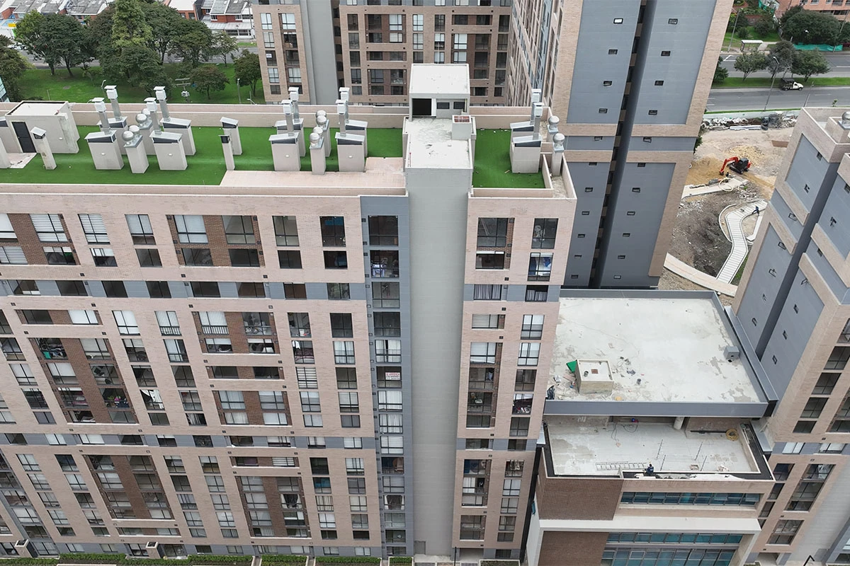 Foto del proyecto Salitre Living en avance de obra agosto de 2025