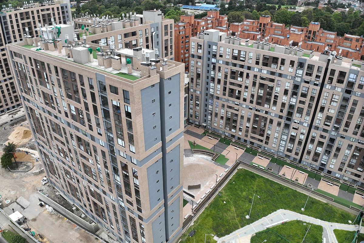 Foto del proyecto Salitre Living en avance de obra agosto de 2025