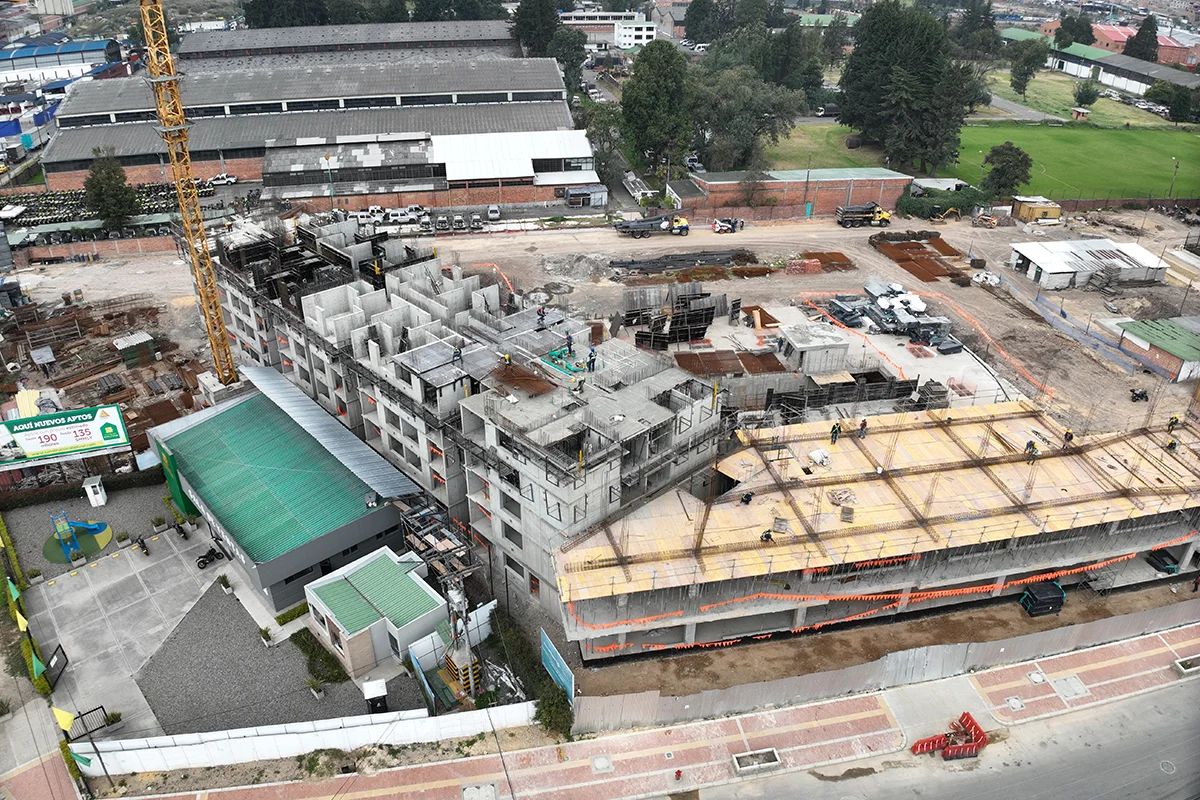 Foto del proyecto Senderos de Fontibon en avance de obra Agosto de 2024