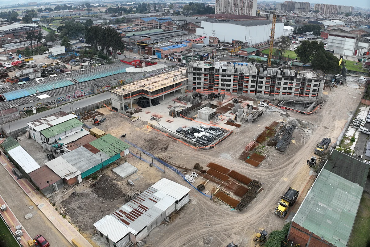 Foto del proyecto Senderos de Fontibon en avance de obra Agosto de 2024