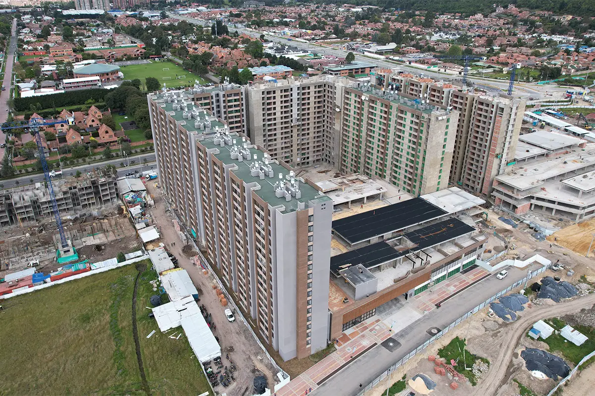 Foto del proyecto Tramonte Living en avance de obra agosto de 2025